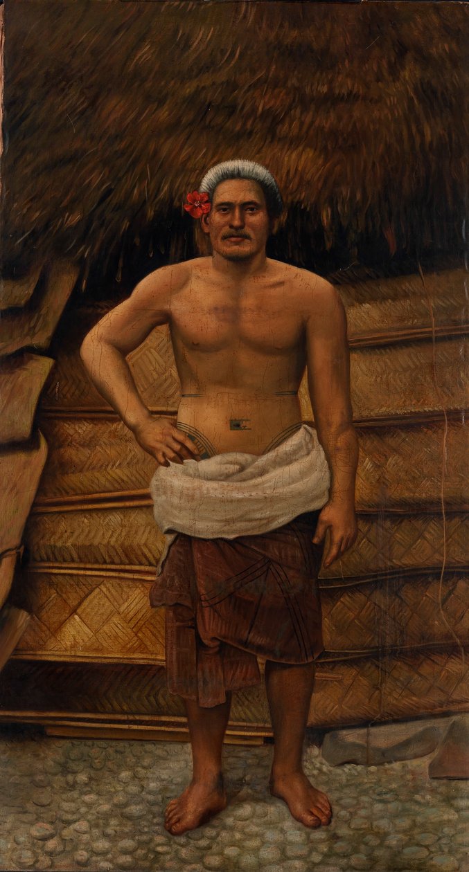 Samoaanse man door Antonion Zeno Shindler