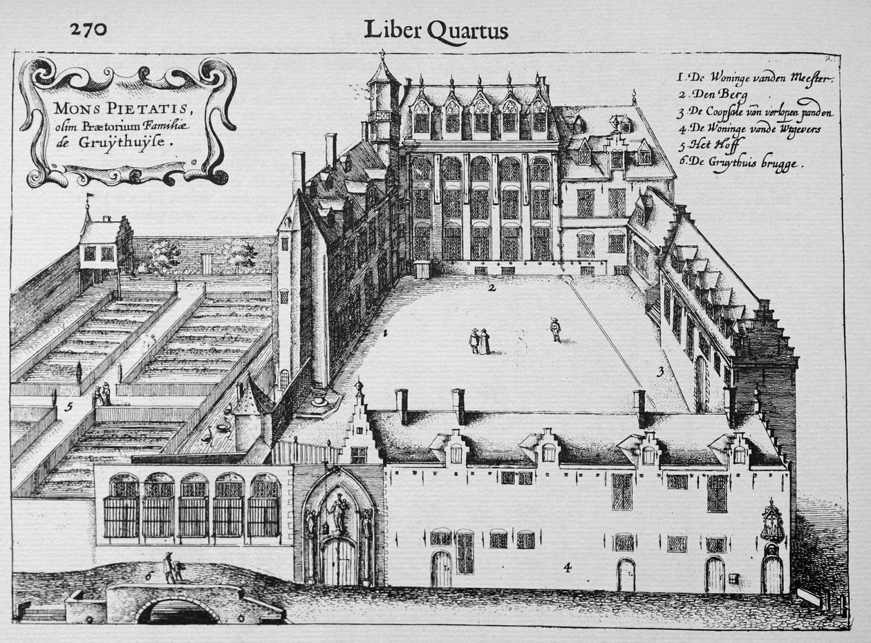Brugge (Musée Gruuthuse), België door Antoon Sanders