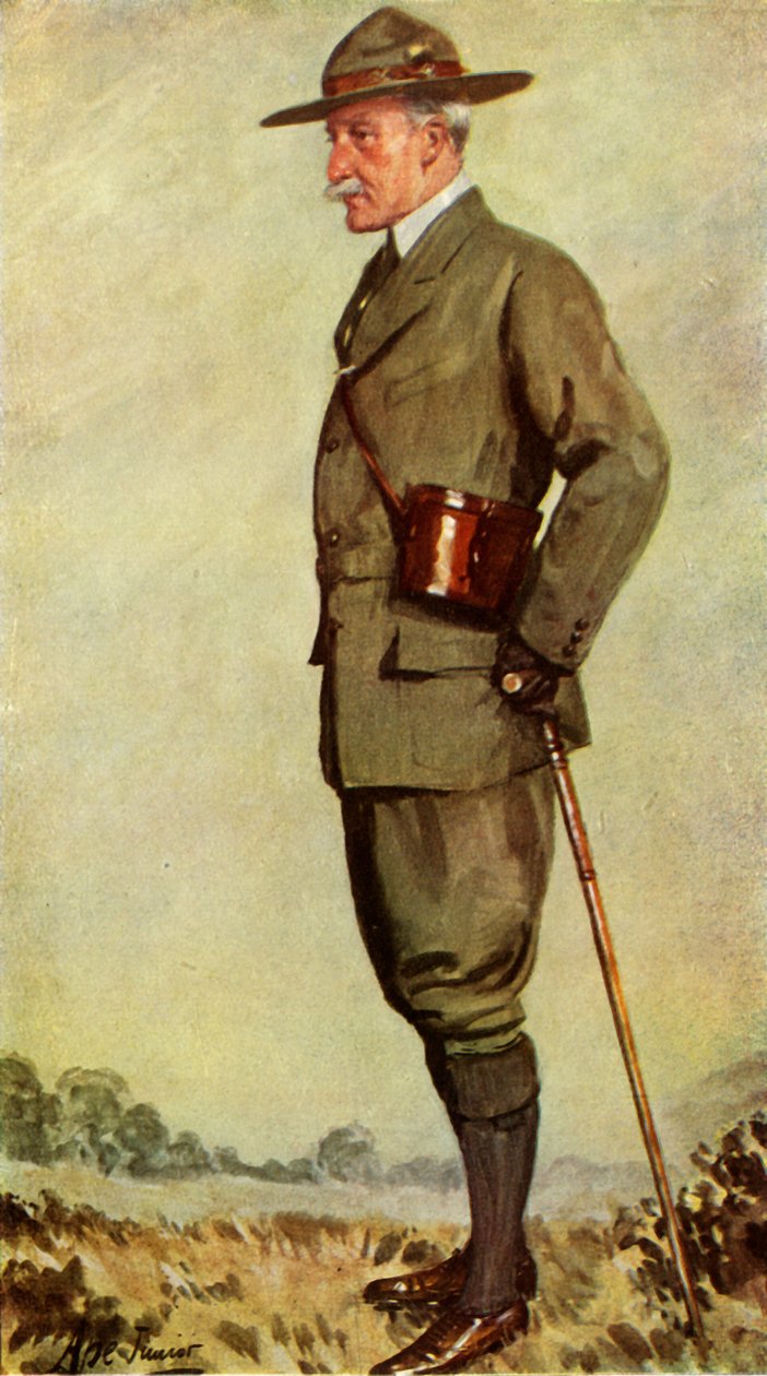 Lord Baden-Powell, 1911, 1944 door Ape Junior