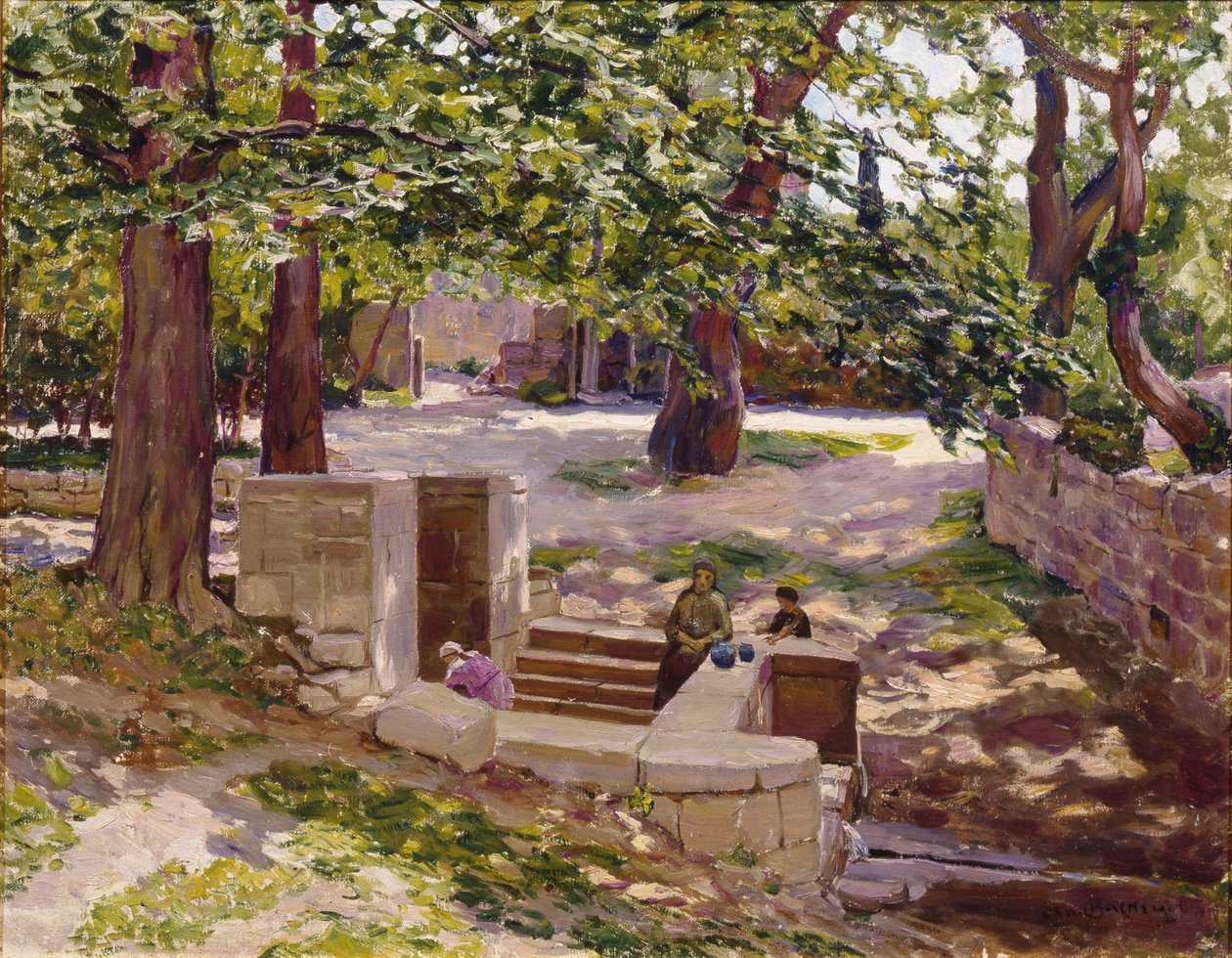 De Fontein van Bahçesaray, 1925 door Apollinari Mikhailovich Vasnetsov