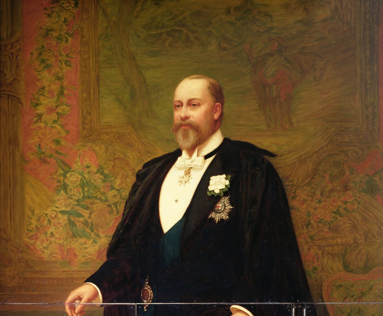 Edward VII (1841-1910) door Archibald James Stuart Wortley