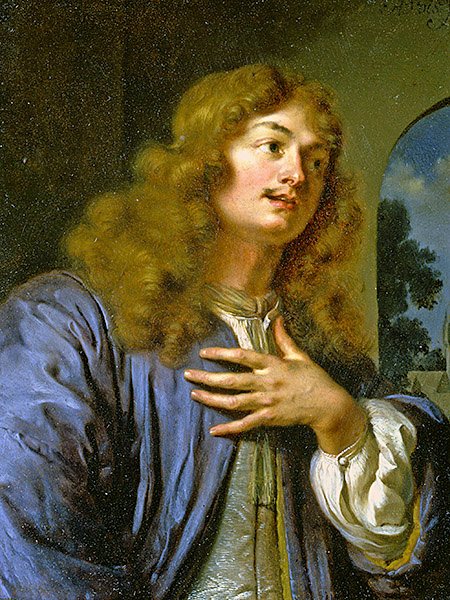 Zelfportret door Arie de Vois
