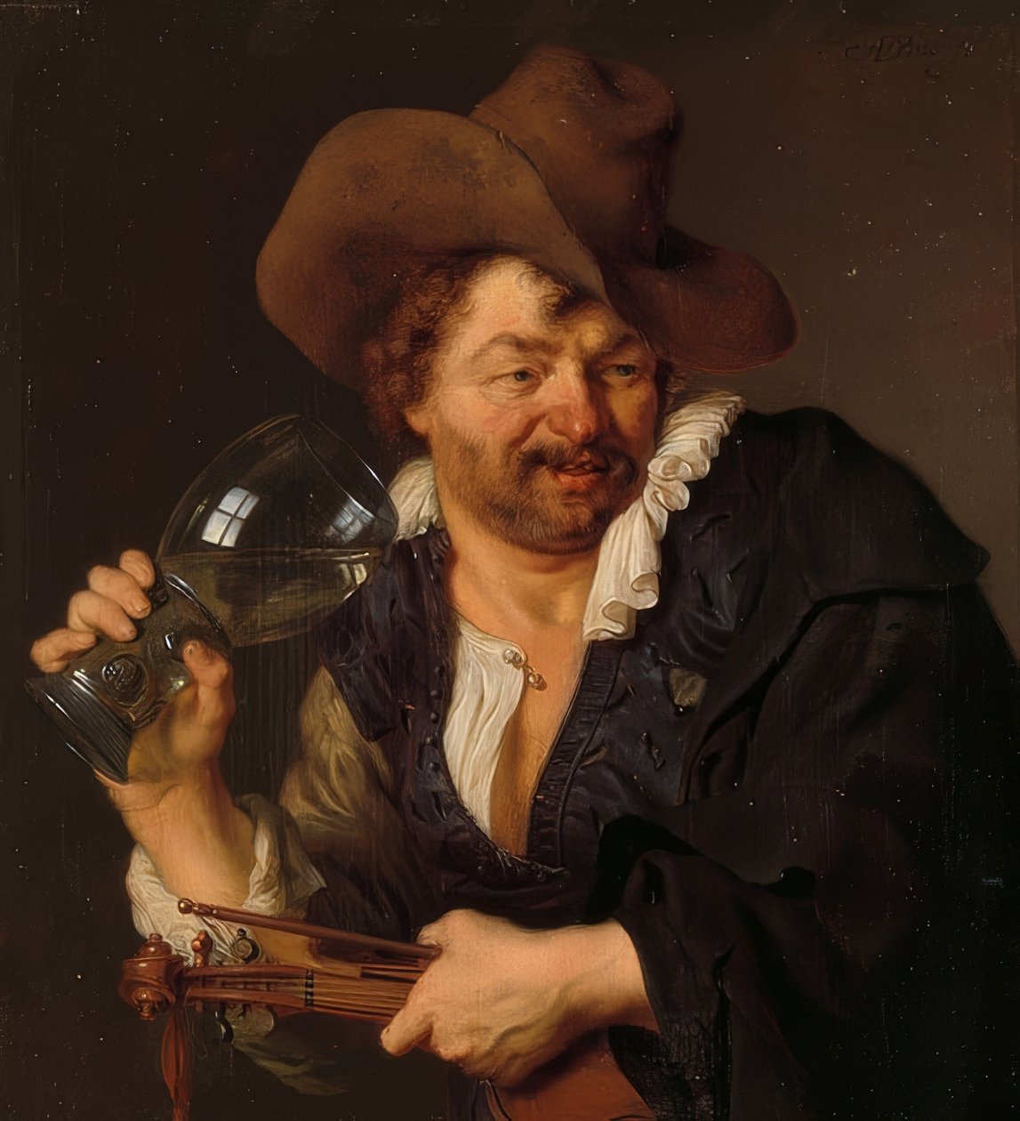 De vrolijke violist door Arie de Vois