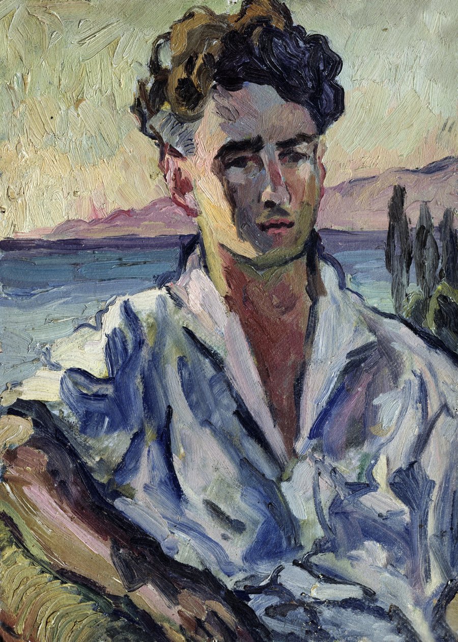 Iosif Utkin, 1931 door Aristarkh Vasilievic Lentulov
