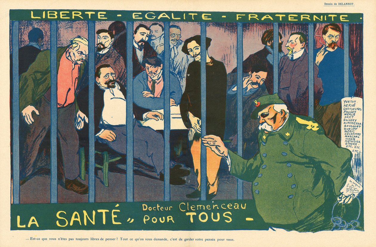 De Boterplaat, Satirisch in kleuren door Aristide Delannoy