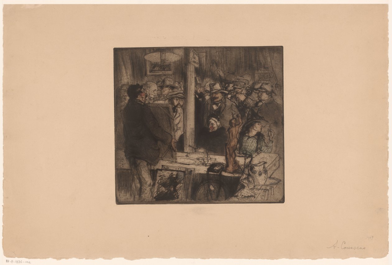 Kunstveiling door Armand Coussens