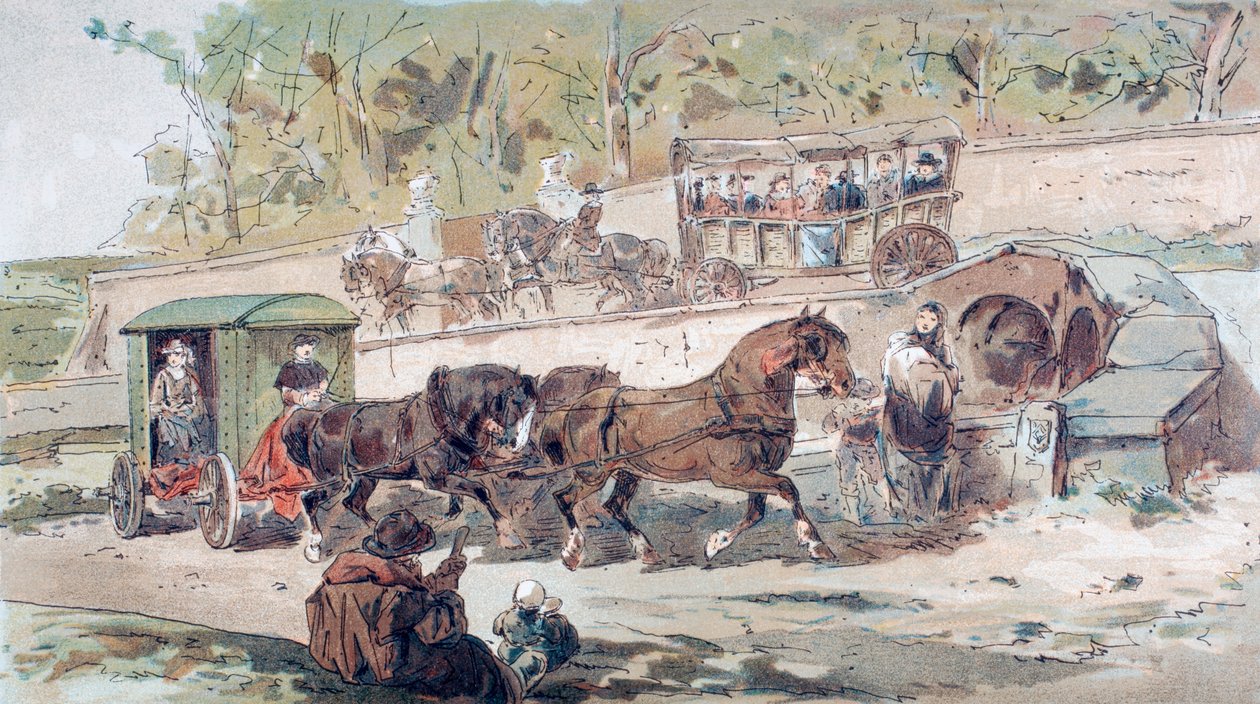 17e-eeuwse transportscène door Armand Jean Heins