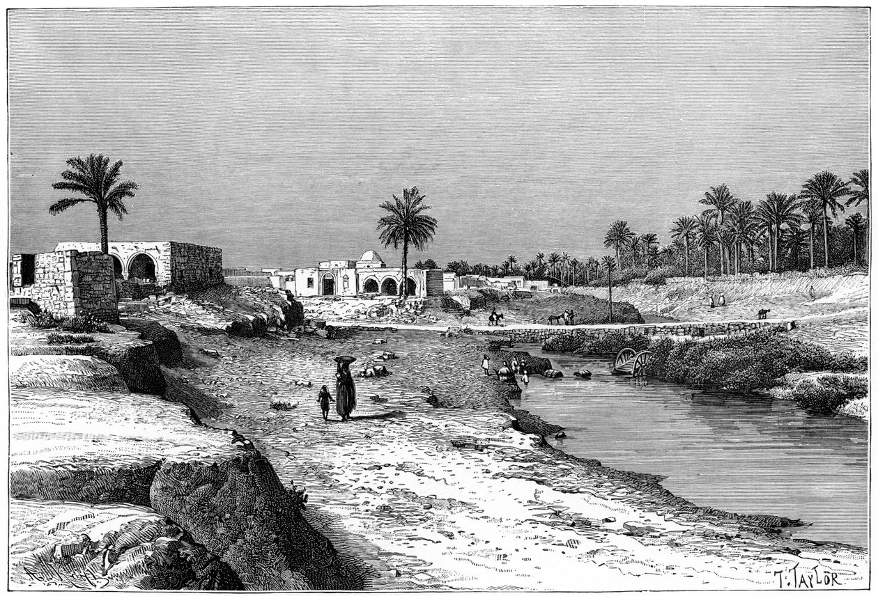 Gabès, Tunesië, 1895 door Armand Kohl