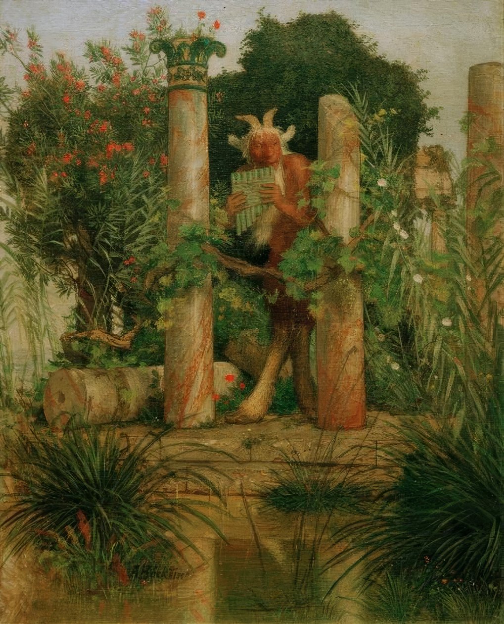 Idylle door Arnold Böcklin