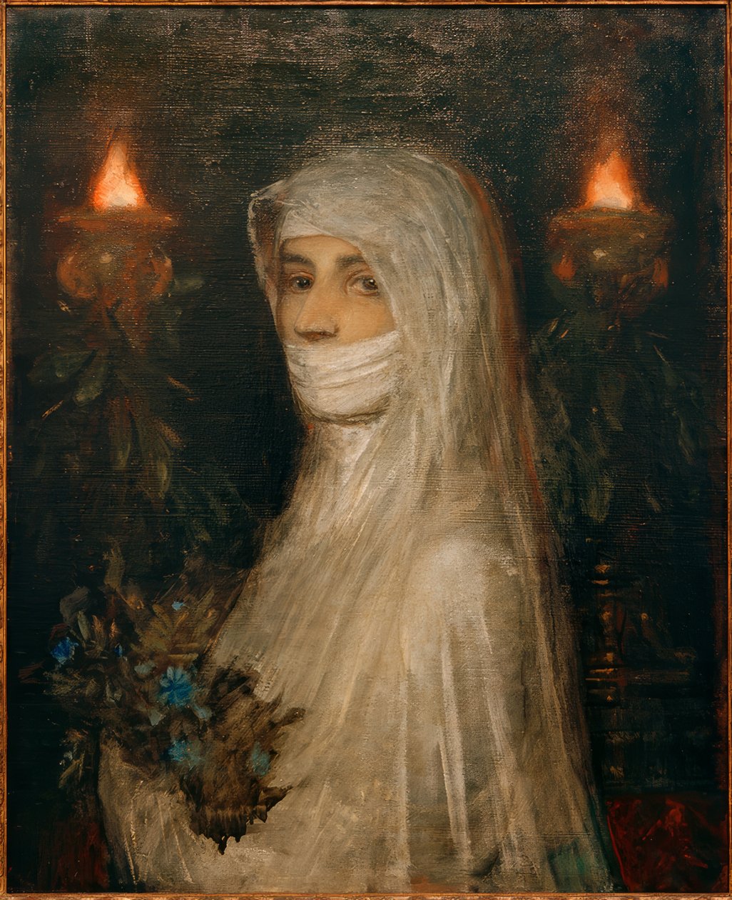 Vestal door Arnold Böcklin