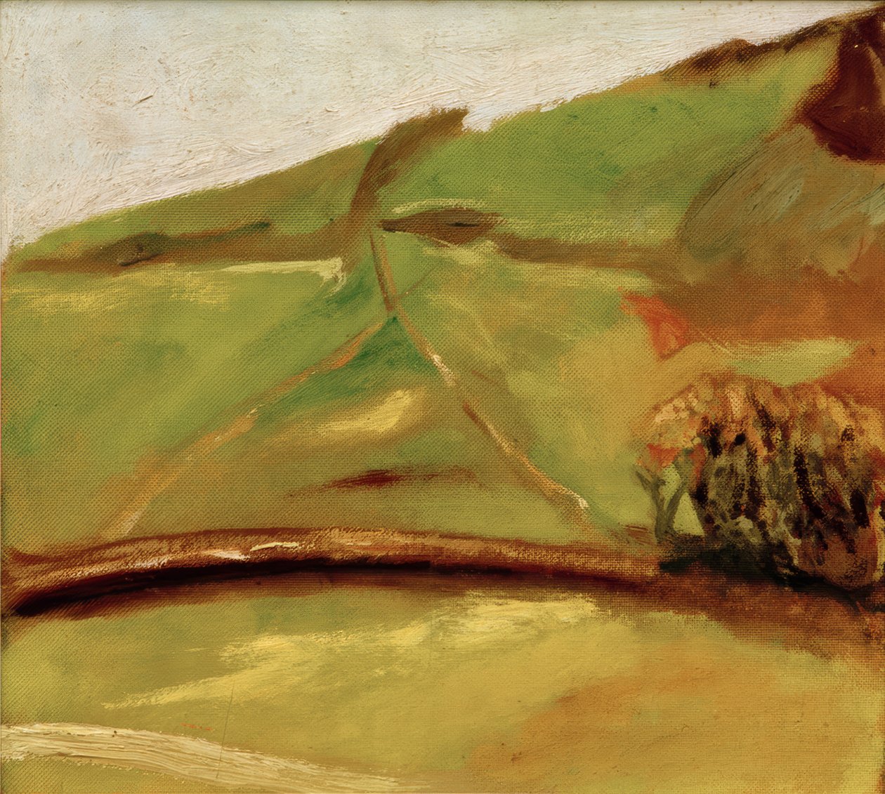 Landschap door Arnold Schönberg