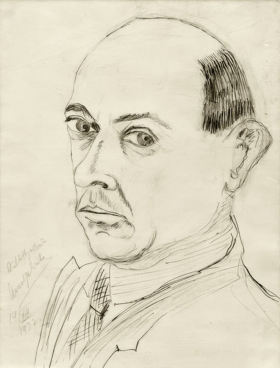 Zelfportret door Arnold Schönberg