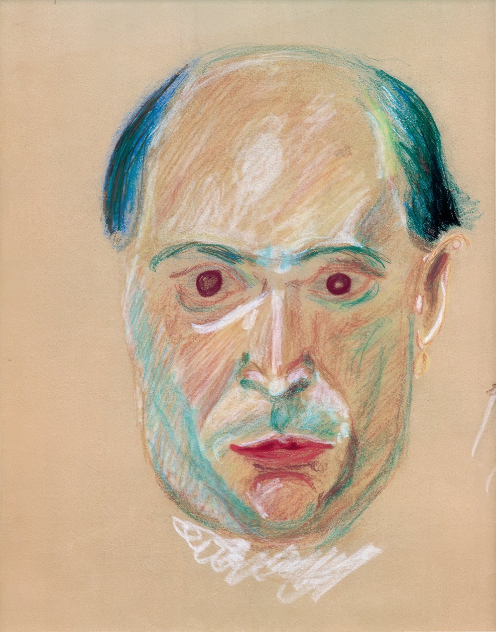 Zelfportret door Arnold Schönberg