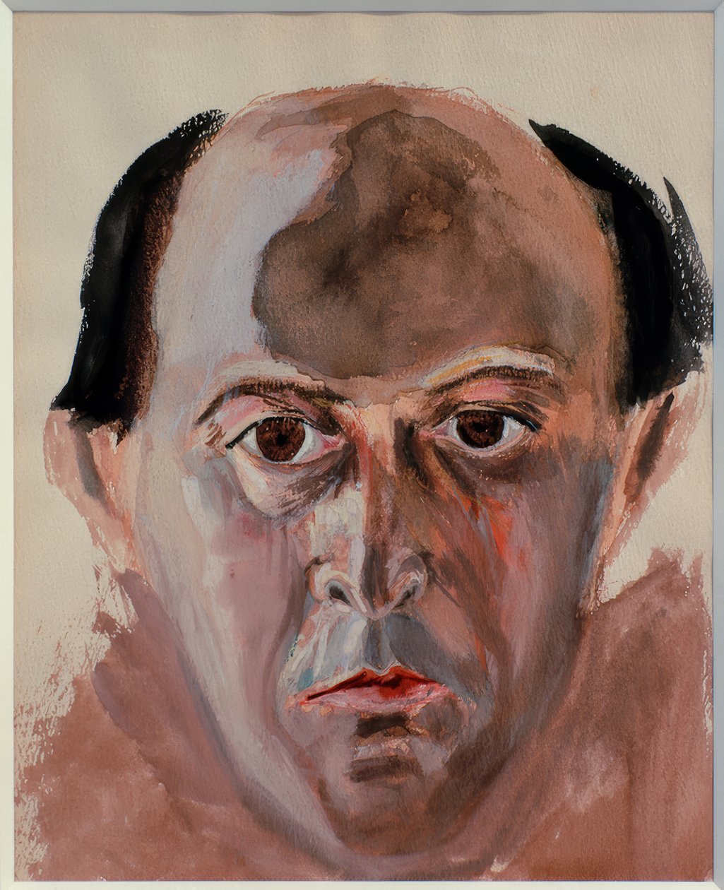 Zelfportret door Arnold Schönberg