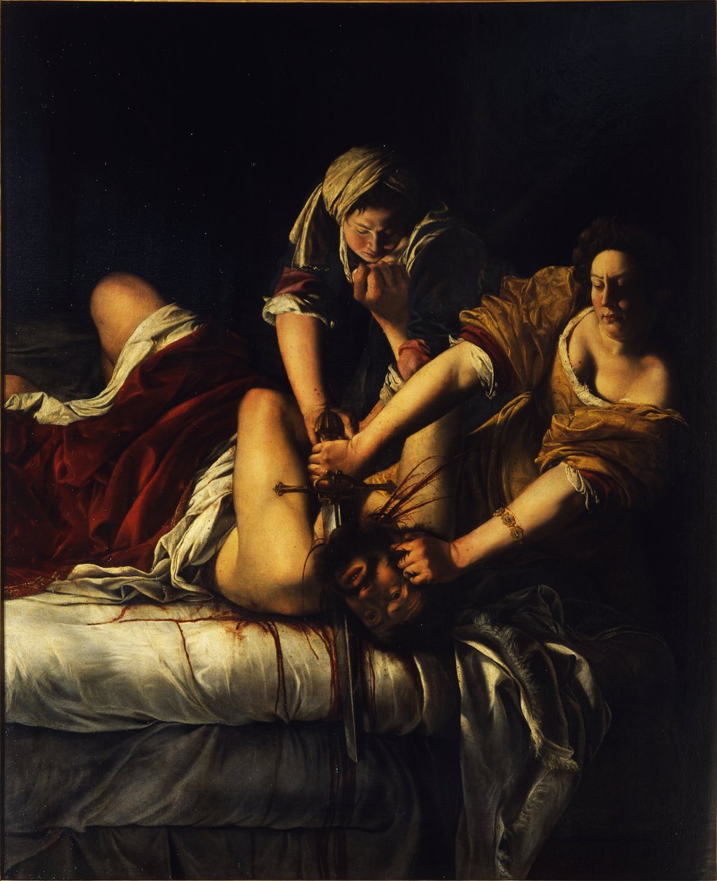 Judith en Holofernes, ca. 1621 door Artemisia Gentileschi