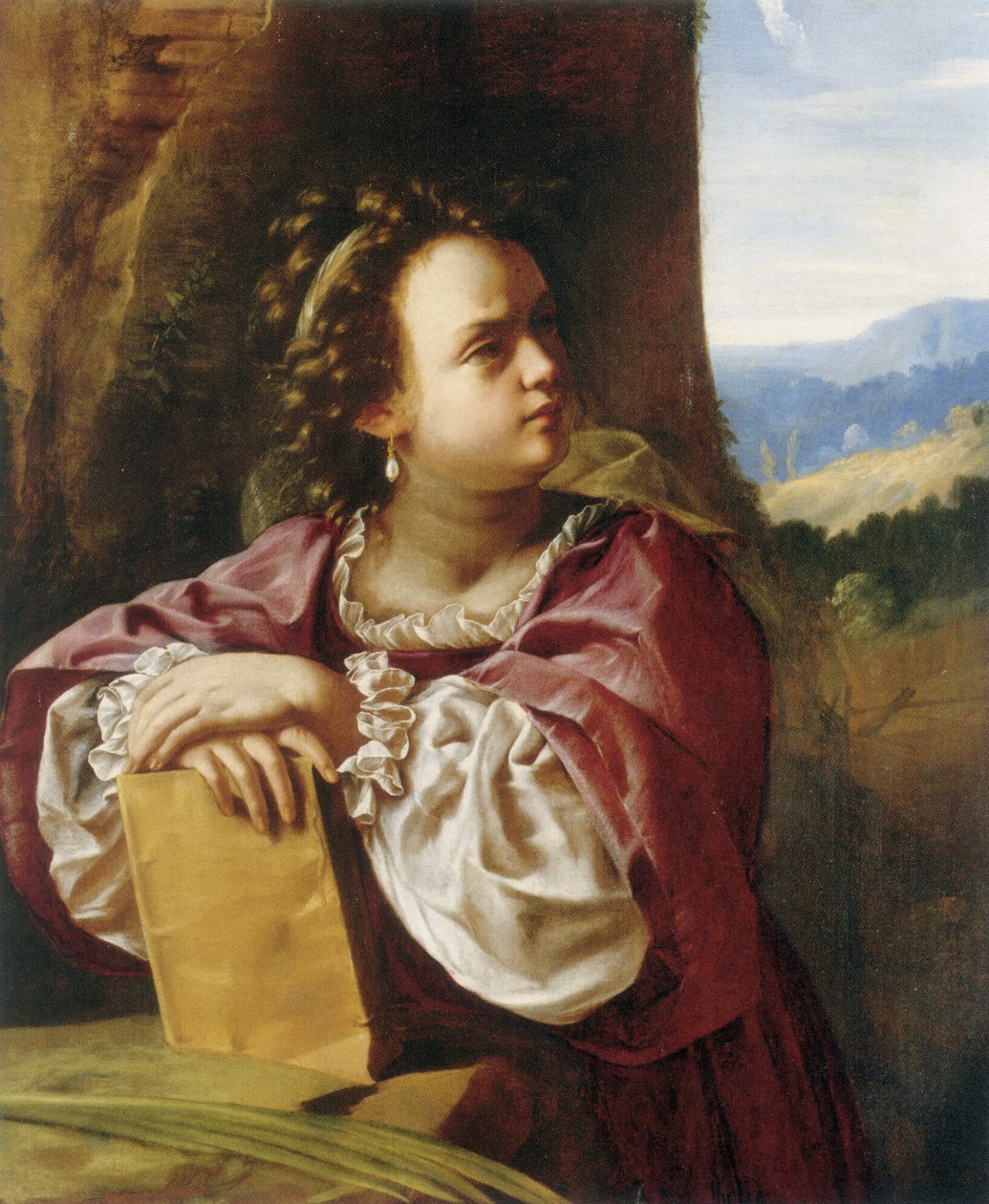 Sint-Catharina van Alexandrië door Artemisia Gentileschi
