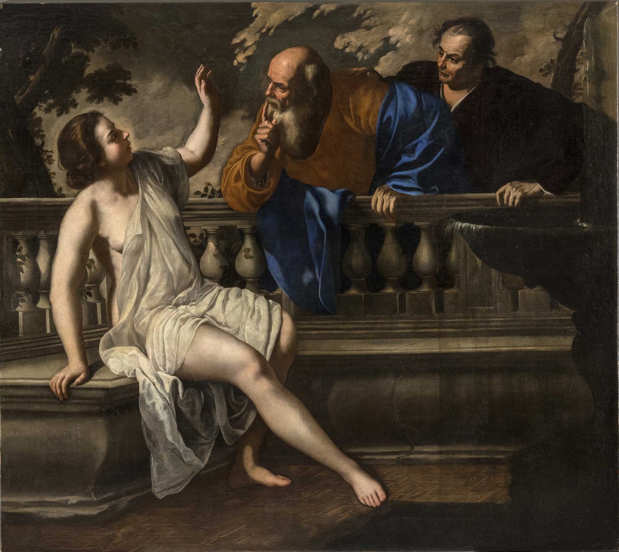 Susanna en de ouderlingen, 1652 door Artemisia Gentileschi