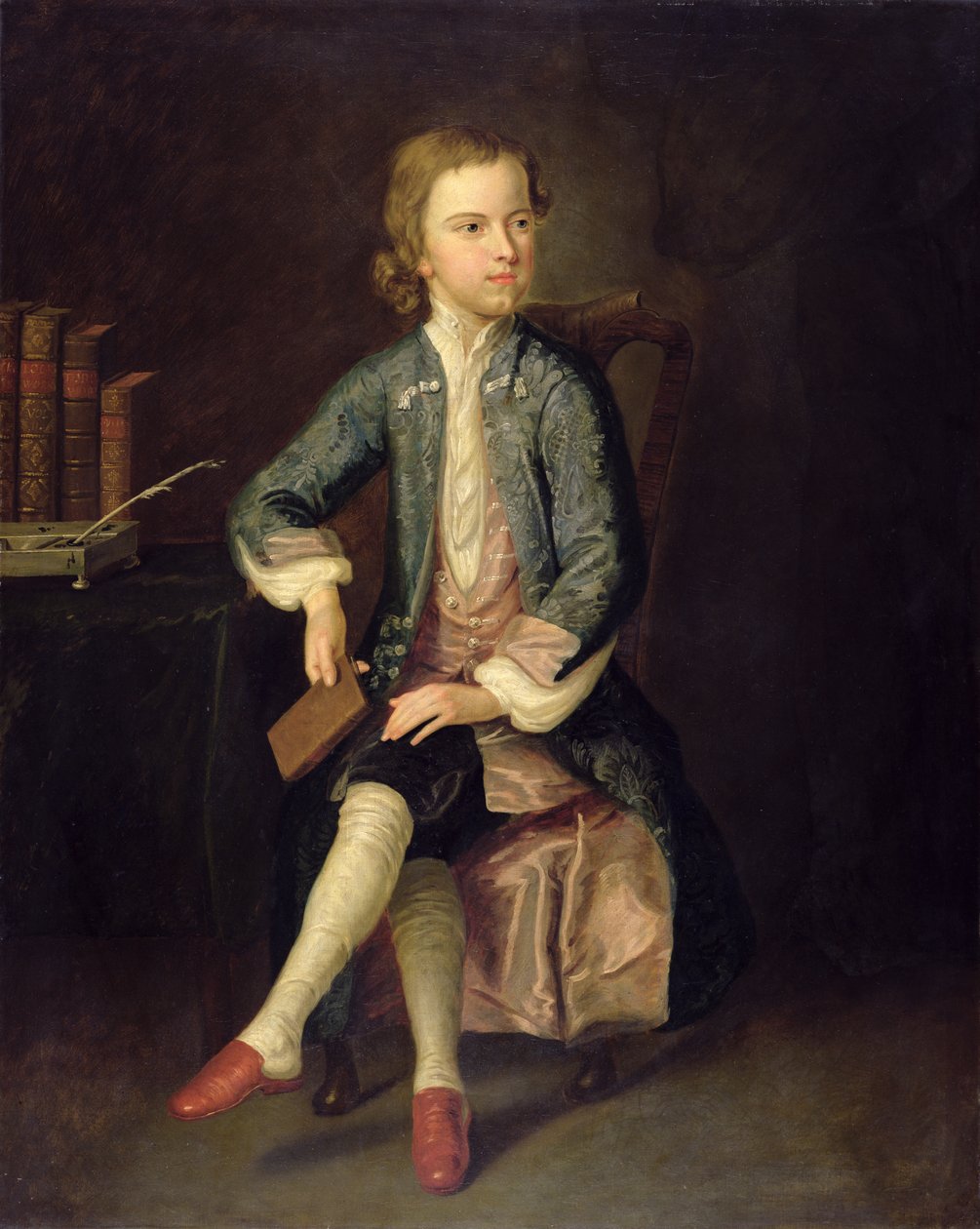 Portret van Thomas Gray (1716-71) ca. 1731 door Arthur Pond