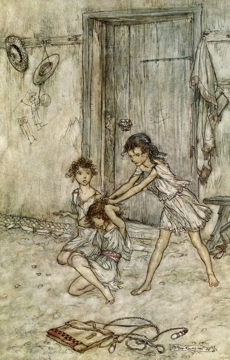 Een Midzomernachtsdroom door Arthur Rackham