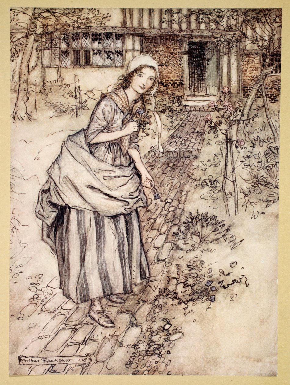 Meisjes noemen het liefde-in-ledigheid, illustratie uit 