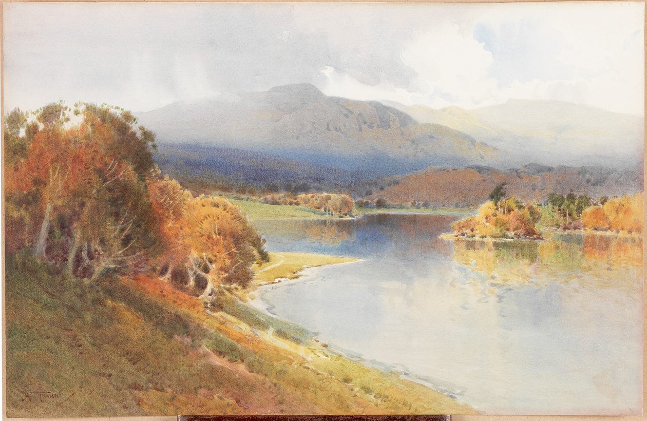 Rydal Water door Arthur Tucker