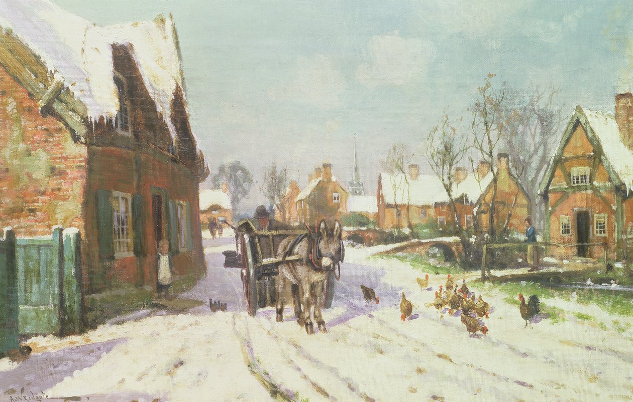 Winter door Arthur Walker Redgate