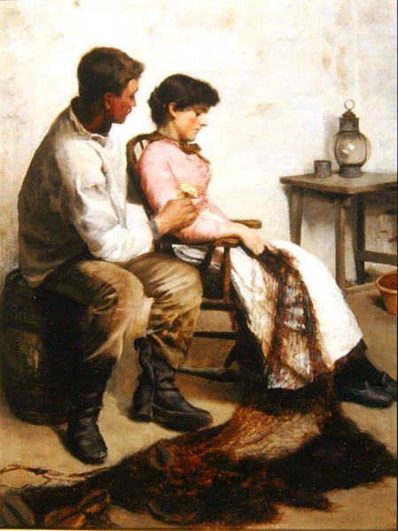 Hofmakerij door Arthur Bateman