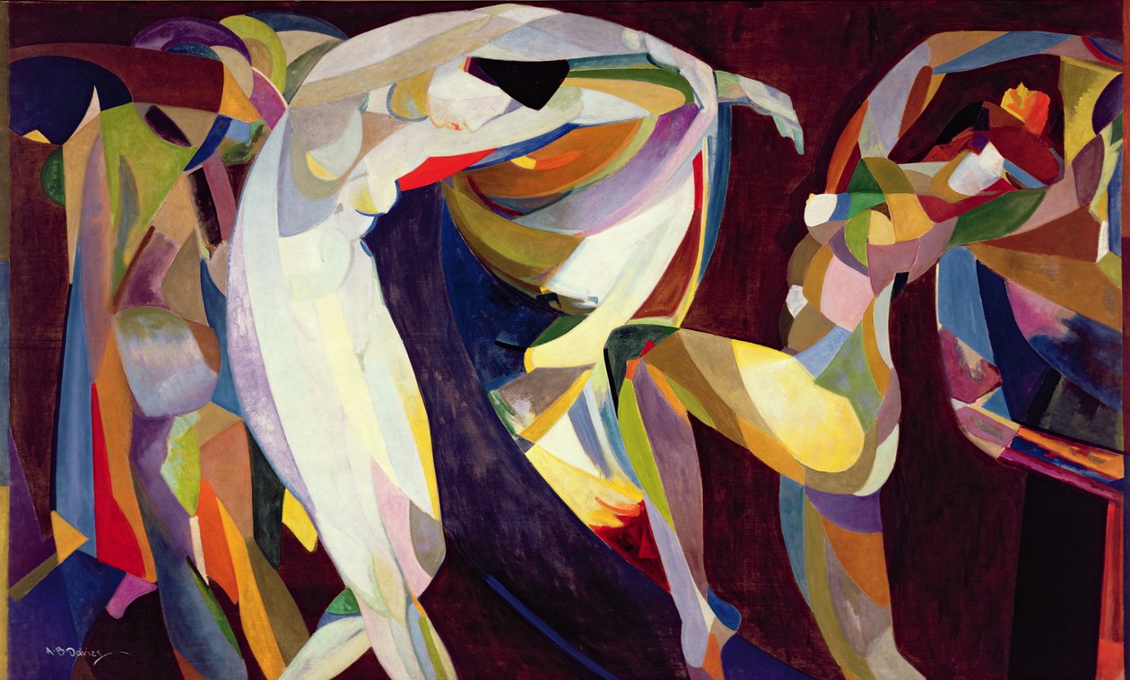 Dansen, 1914-15 door Arthur Bowen Davies