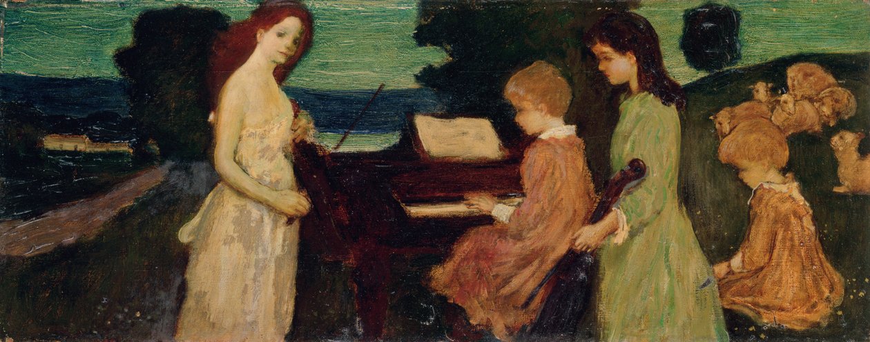 Muziek door Arthur Bowen Davies