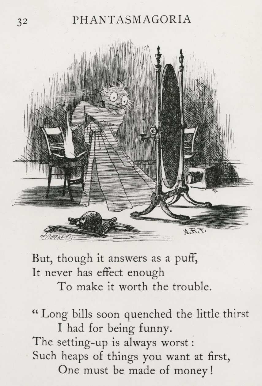 Phantasmagoria, 1911 door Arthur Burdett Frost
