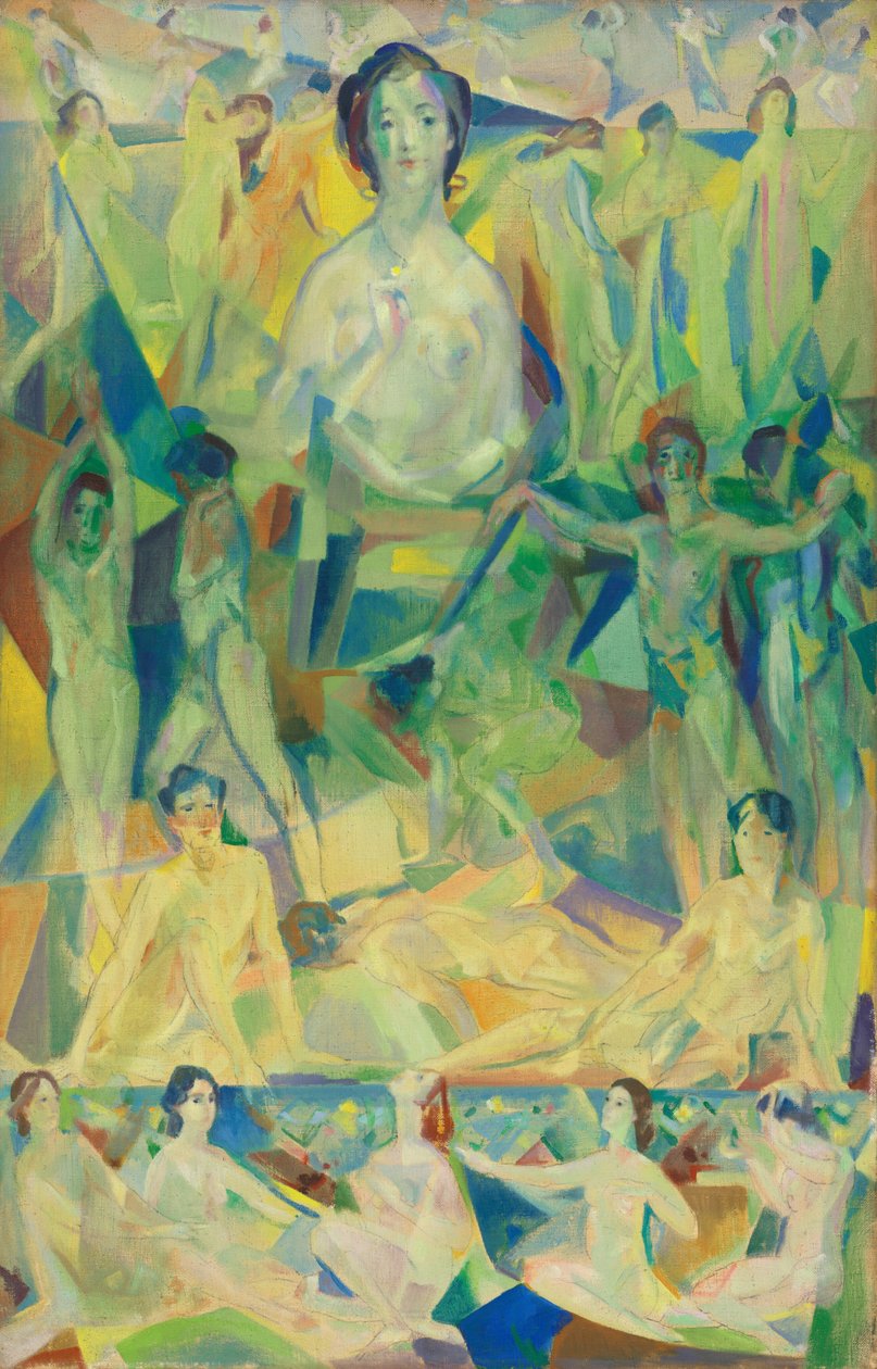 De Grote Moeder, ca. 1913 door Arthur Davies