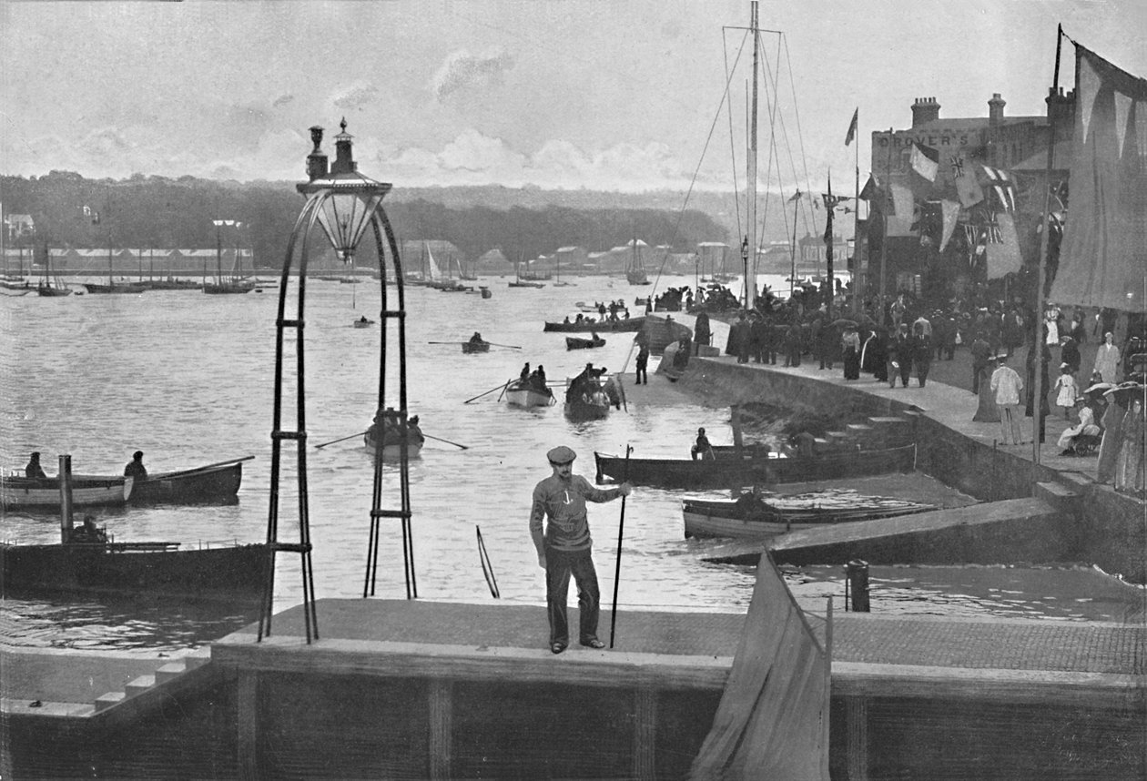 Cowes, c1896 door Arthur Debenham