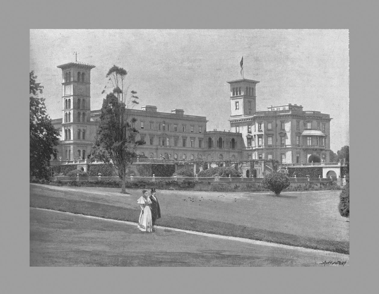 Osborne House, I.O.W. ca. 1900 door Arthur Debenham