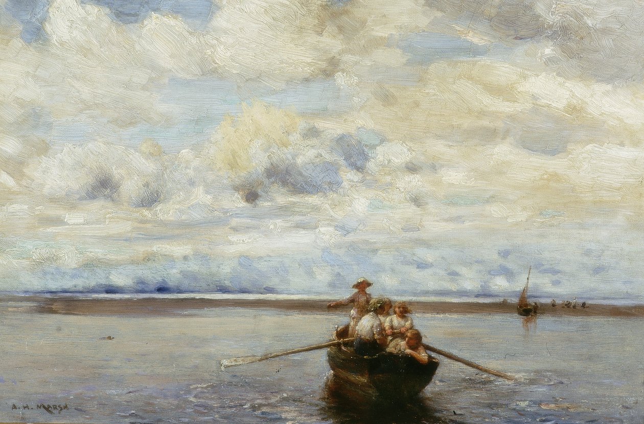 Kokkels Verzamelaars, 1885 door Arthur Hardwick Marsh