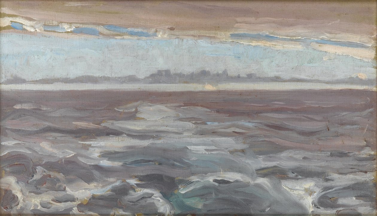 Verre uitzicht op Venetië, ca. 1900 door Arthur Haythorne Studd