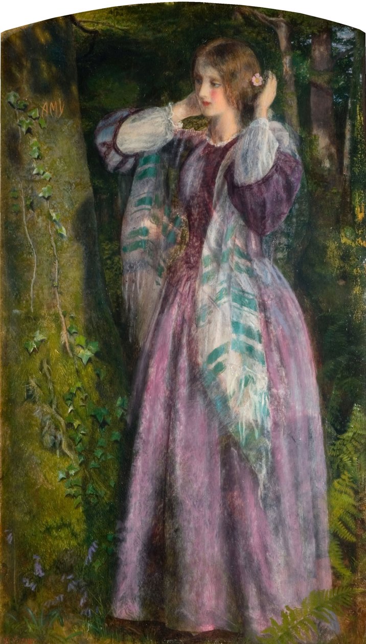Amy, 1859 door Arthur Hughes