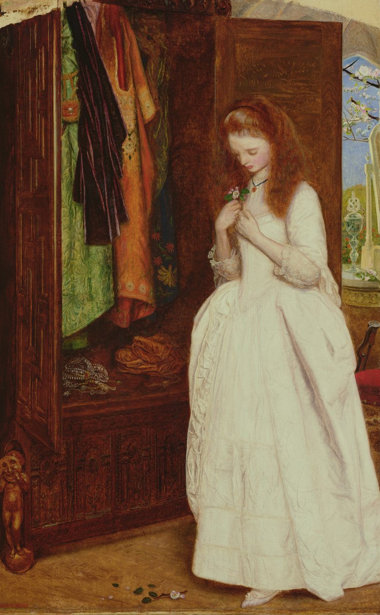 Belle en het Beest door Arthur Hughes