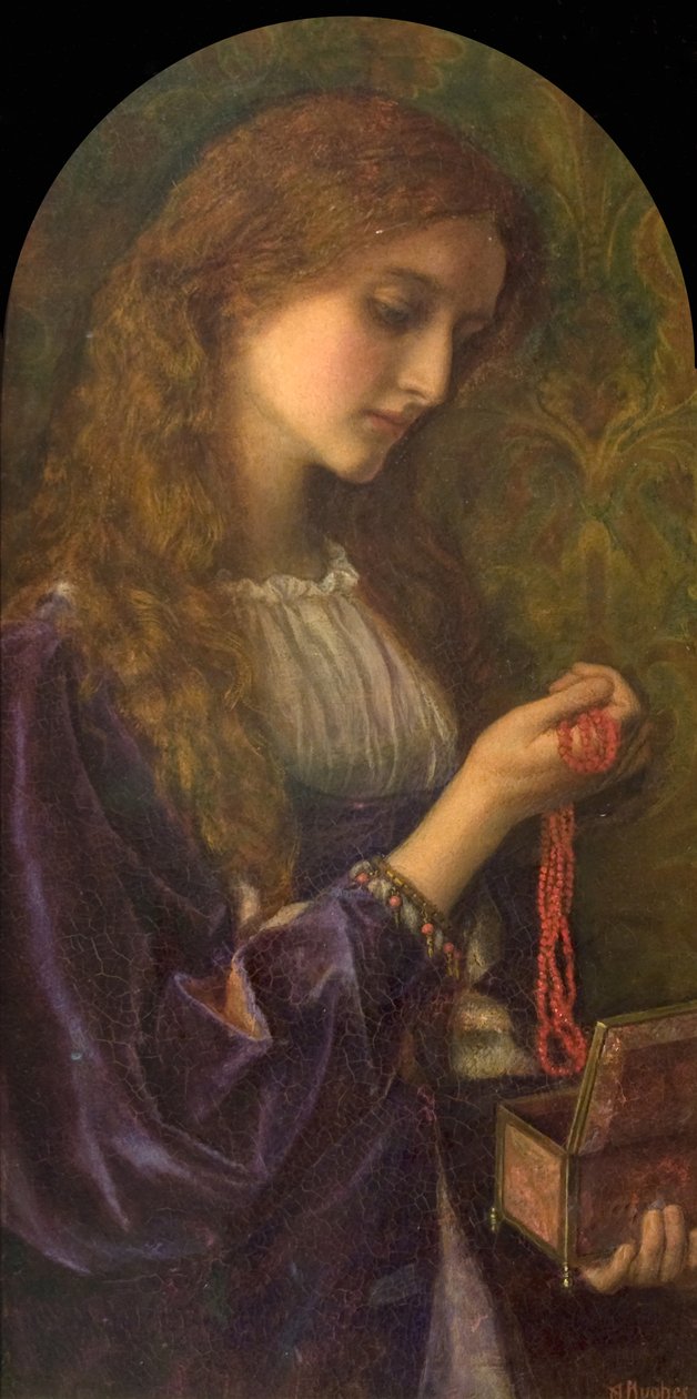 Madeleine, 1862-65 door Arthur Hughes