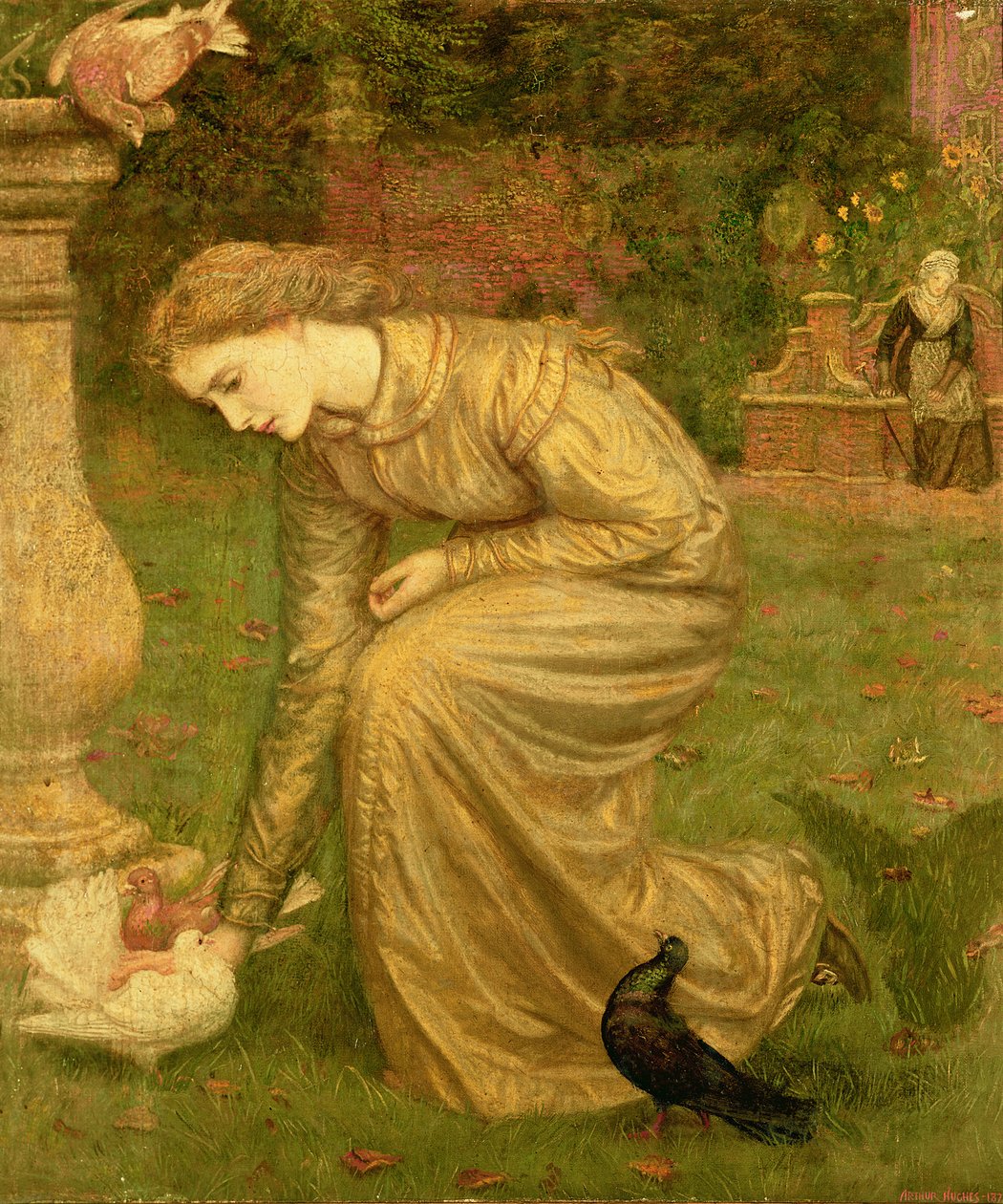 Onbekend schilderij door Arthur Hughes