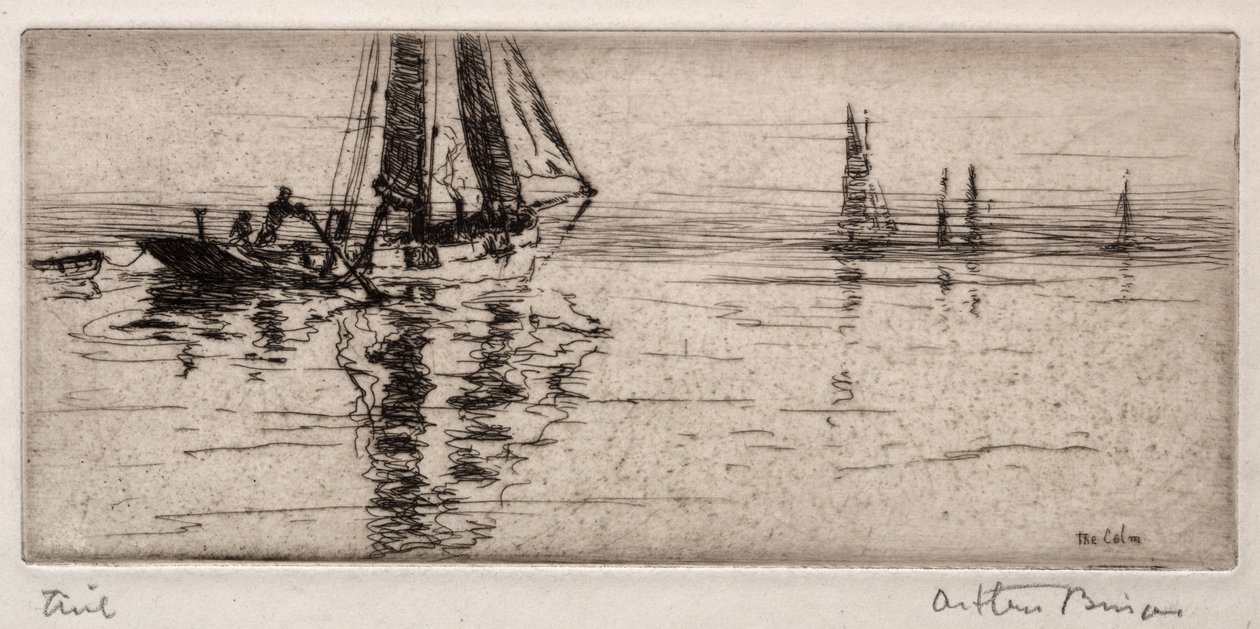De Kalmte door Arthur John Trevor Briscoe