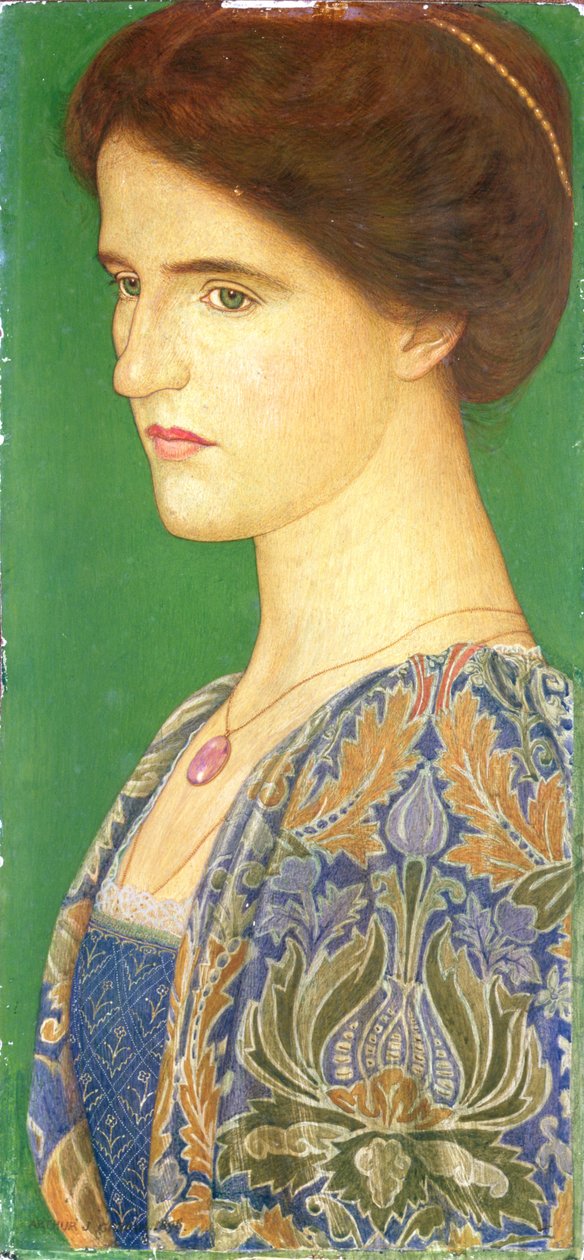 Fiammetta door Arthur Joseph Gaskin