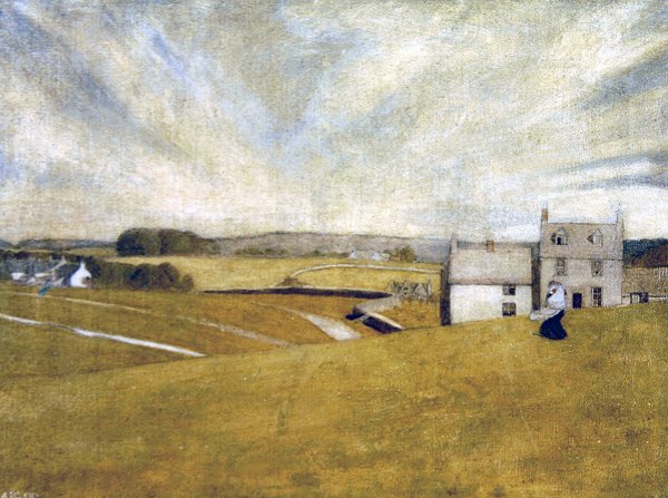 Op de heide door Arthur Joseph Gaskin