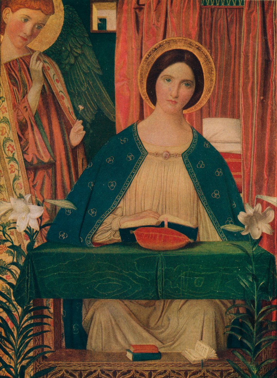 De Aankondiging, 1898 door Arthur Joseph Gaskin