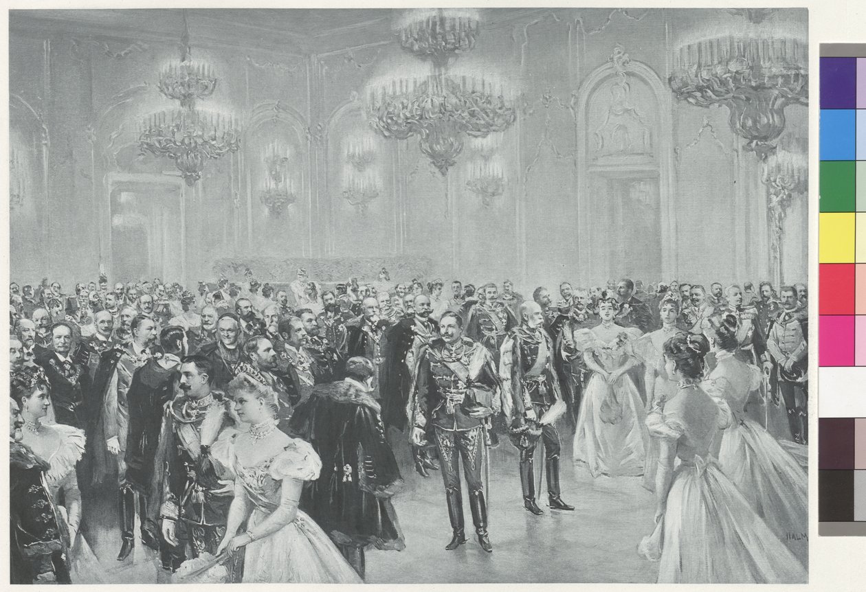 Keizer Wilhelm II door Arthur Lajos Halmi