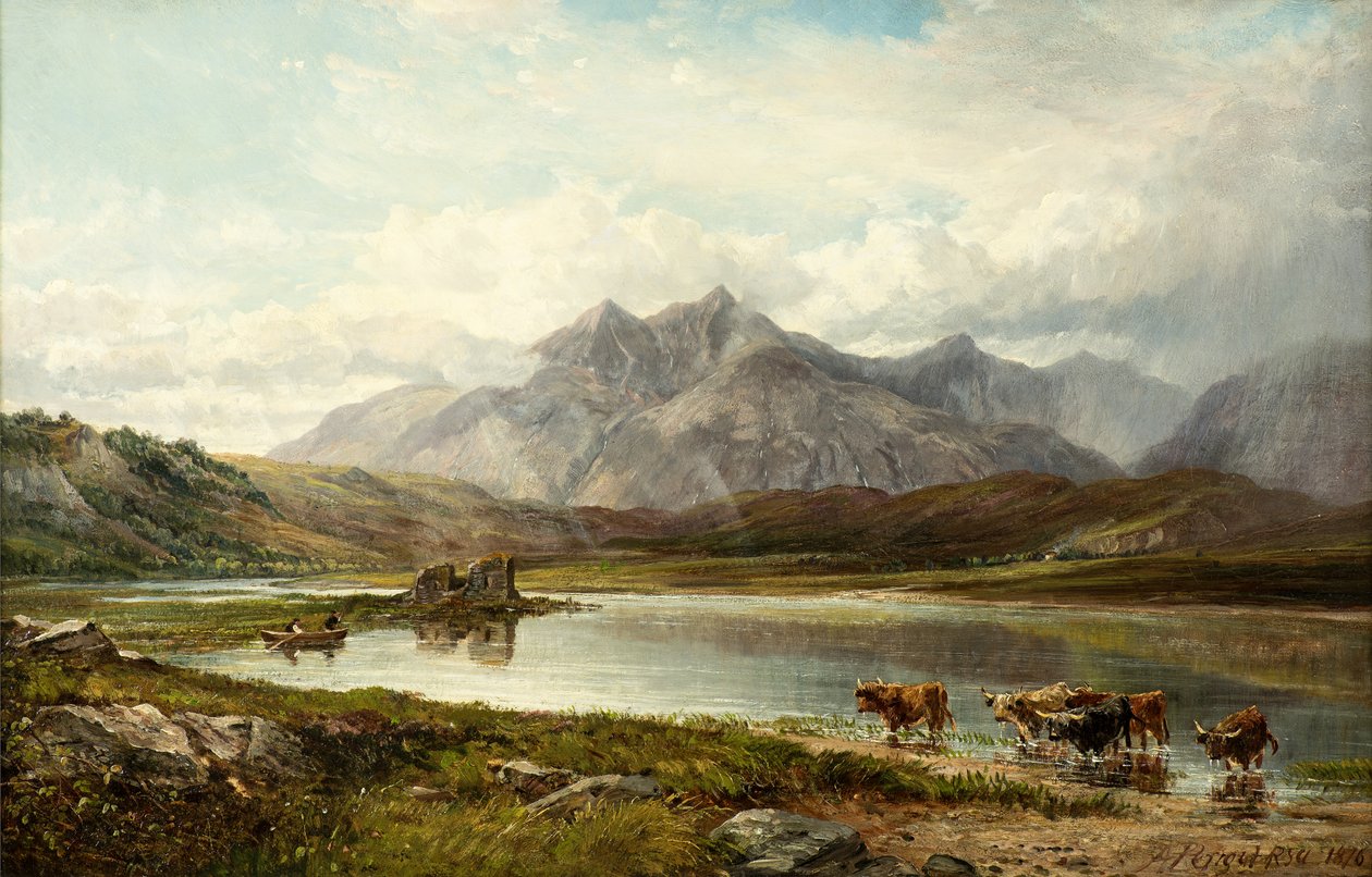 Loch Tromlee, Argyll door Arthur Perigal