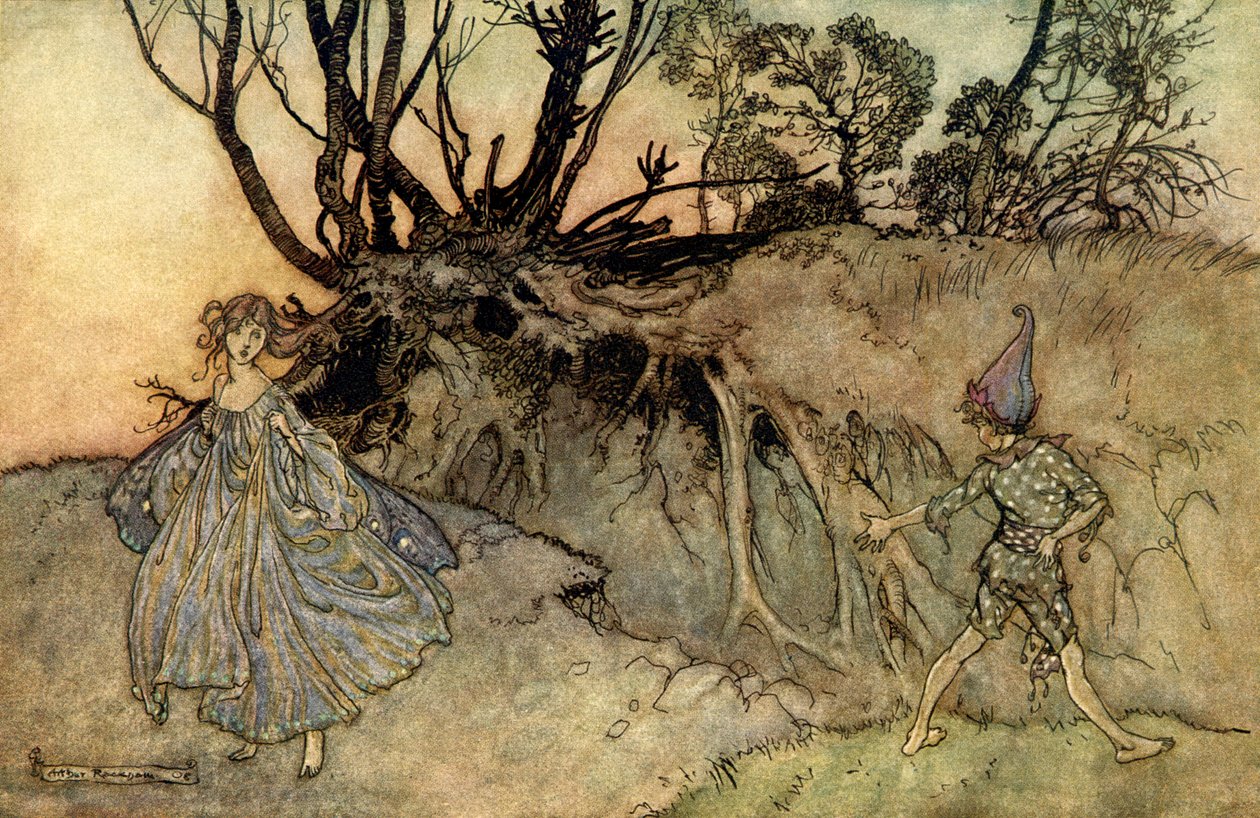 Een Midzomernachtsdroom door Arthur Rackham