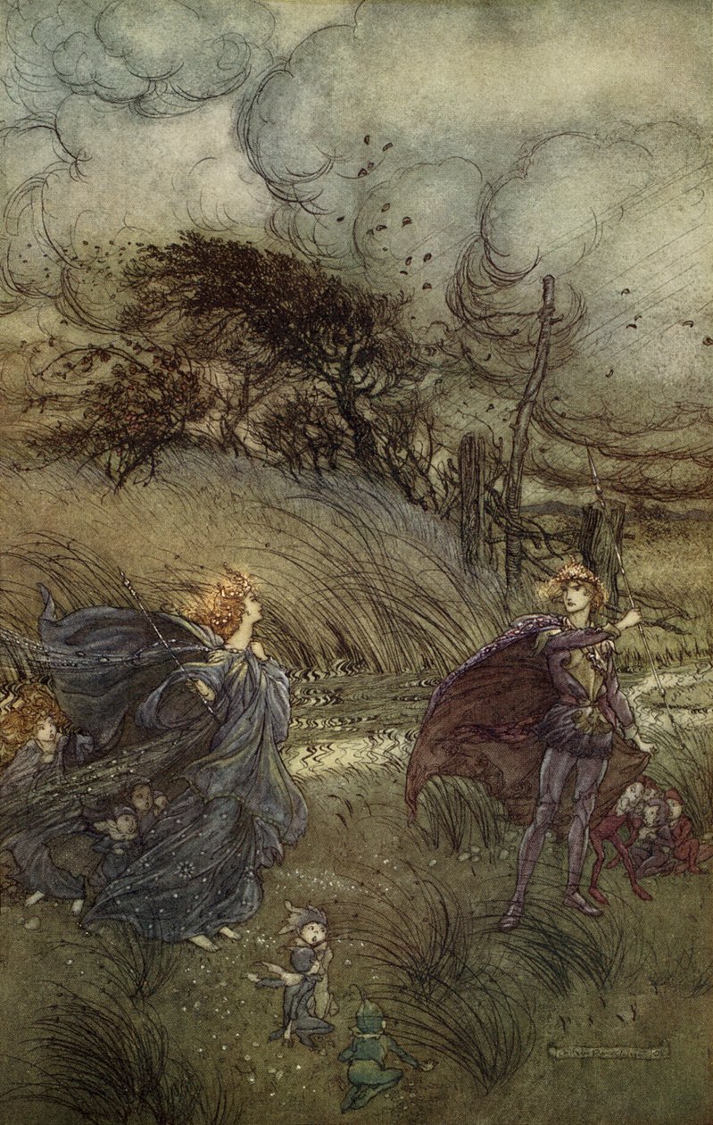 Een Midzomernachtsdroom door Arthur Rackham