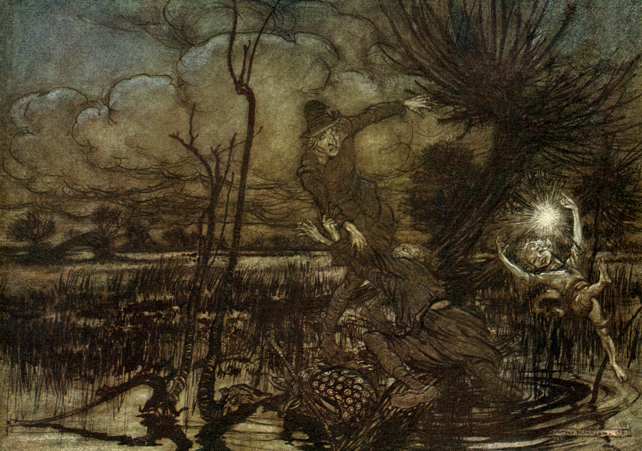 Een Midzomernachtsdroom door Arthur Rackham