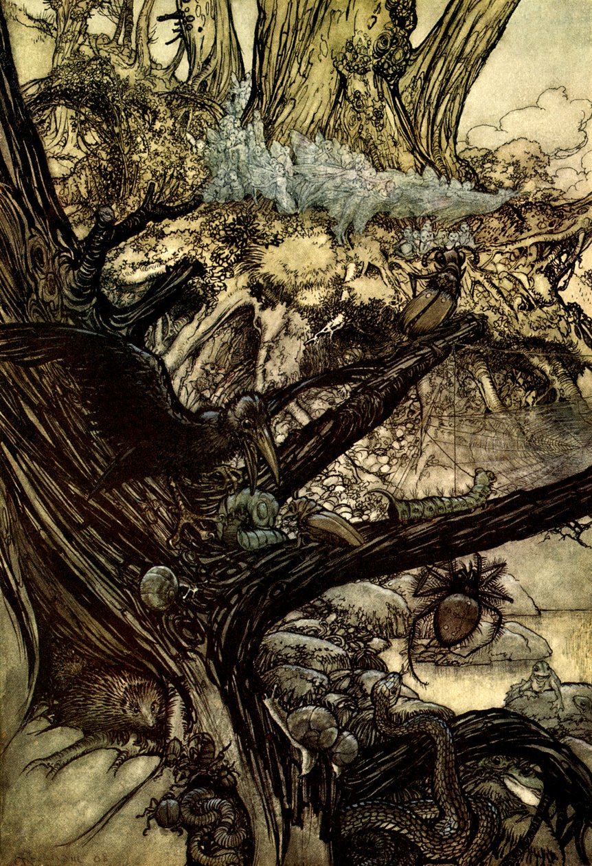 Een Midzomernachtsdroom door Arthur Rackham