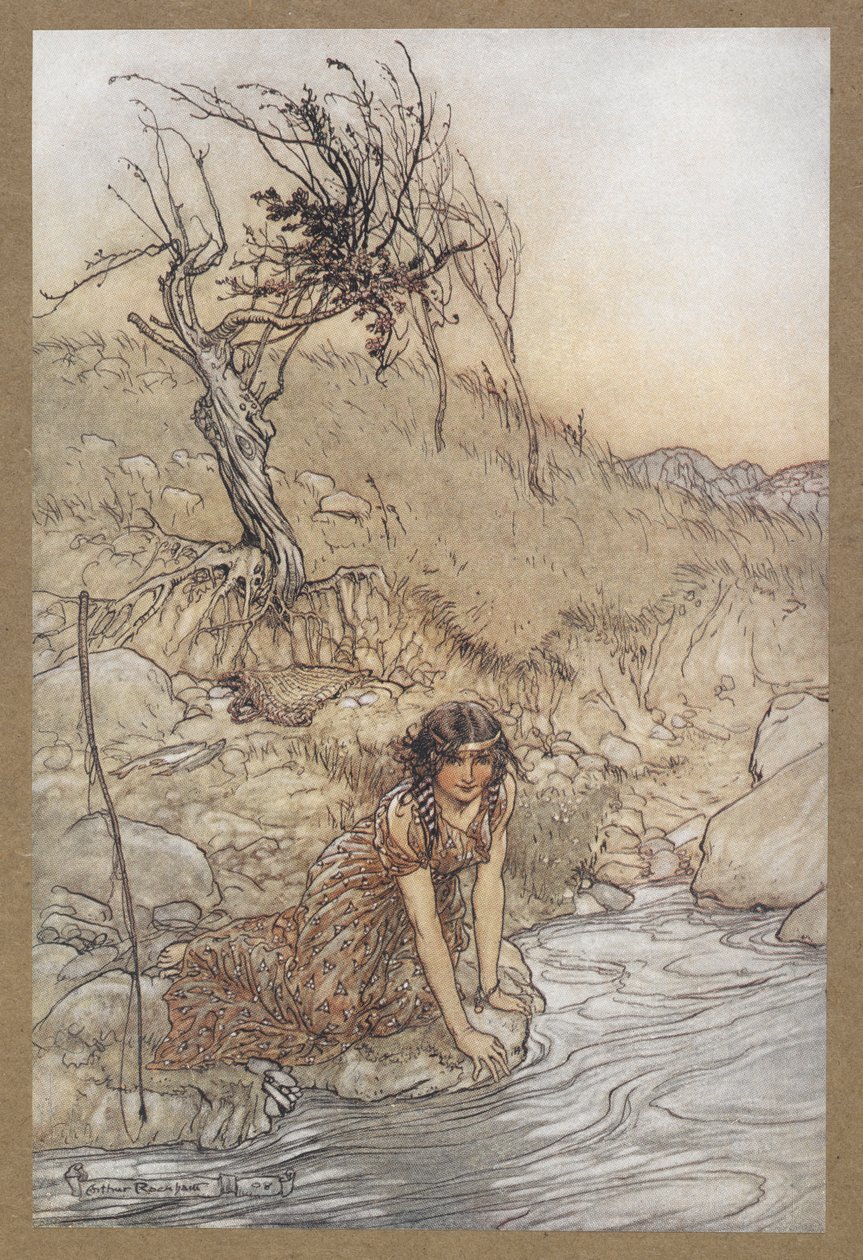 Hermia.
Een scène uit 